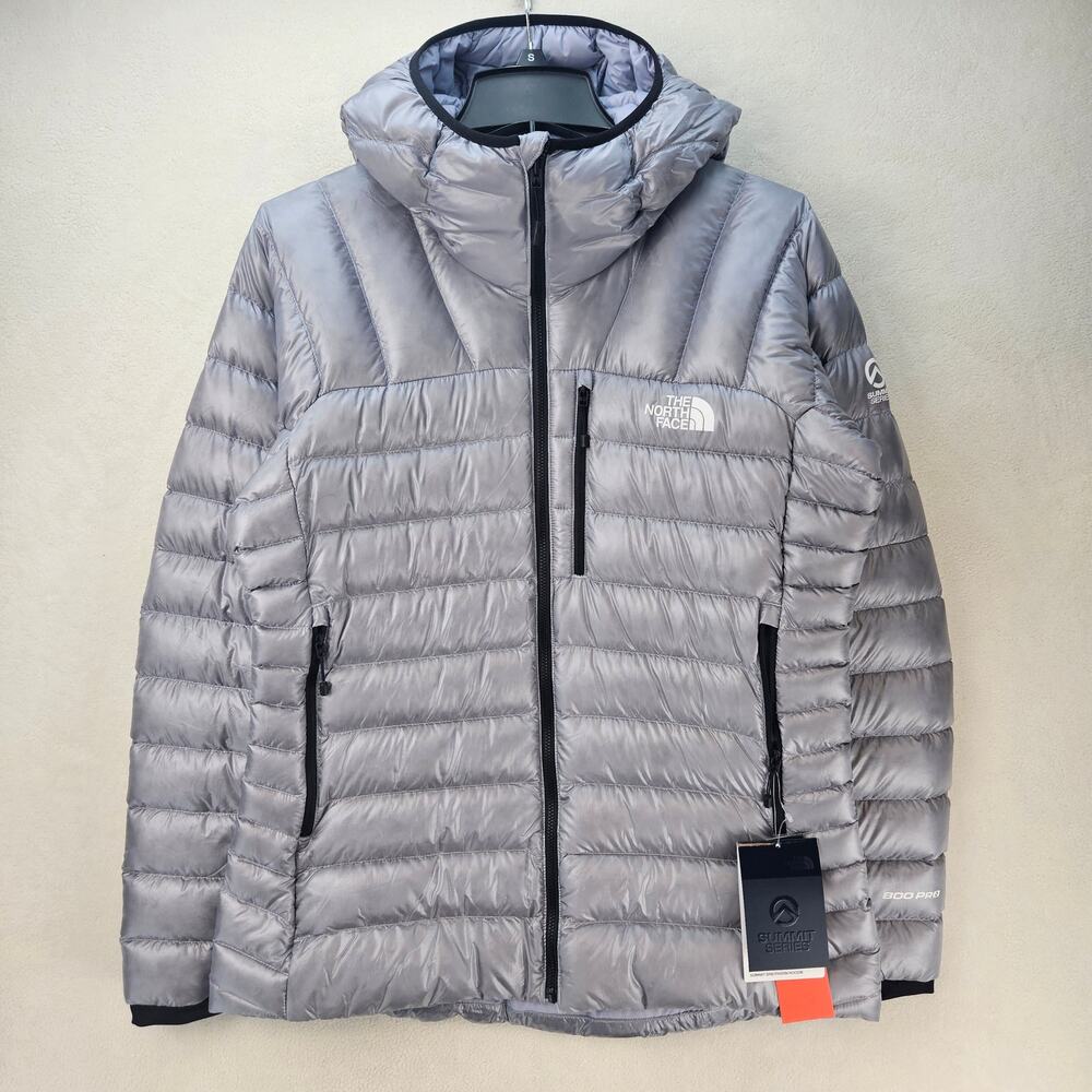 THE NORTH FACE WOMEN'S LARGE SUMMIT BREITHORN HOODIE DOWN JACKET LT NF0A8805BOB